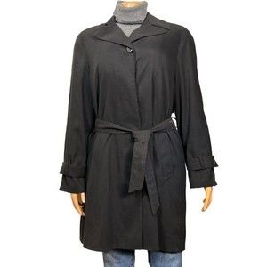 Vintage Utex Limited Edition Mid Length belted Lightweight trench Coat Size 8